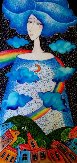 Rain is sometimes a woman