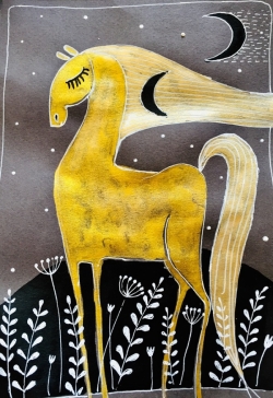 Moon horse