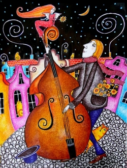 The Muse and the double bass