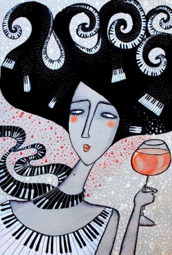 The piano player’s wife